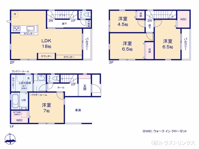 江東区東砂4丁目(戸建)01 間取図