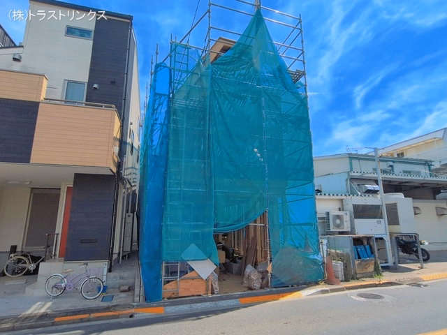 新築戸建て 江戸川区江戸川312 1号棟 上棟