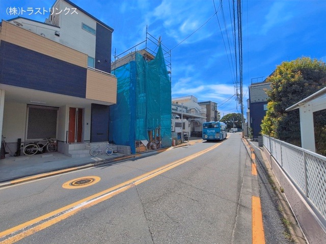 新築戸建て 江戸川区江戸川312 1号棟 上棟