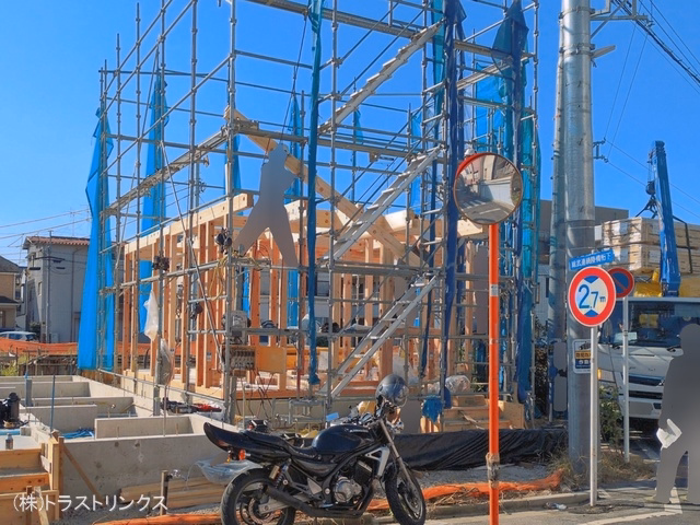 江戸川区上一色2丁目(戸建)01 上棟