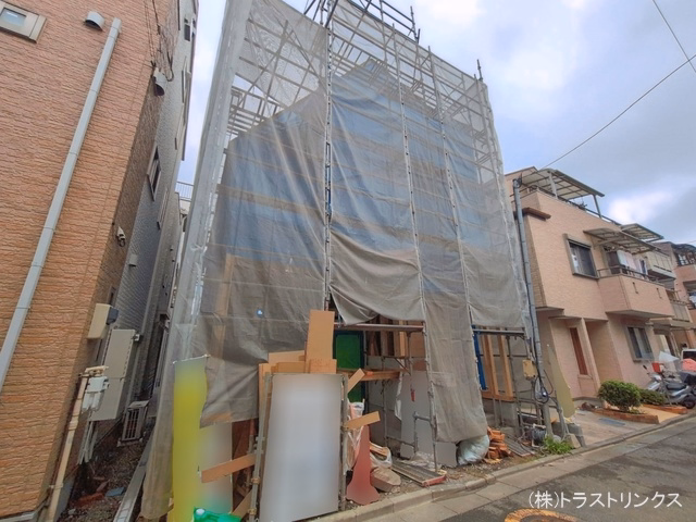 江戸川区篠崎町7丁目(戸建)01 上棟