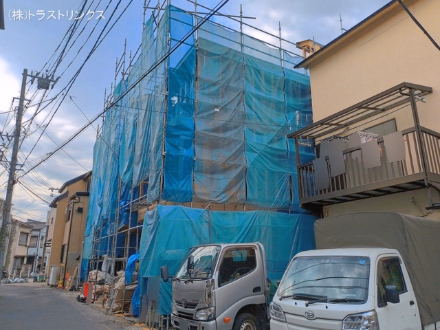 墨田区墨田2丁目（戸建）01 上棟