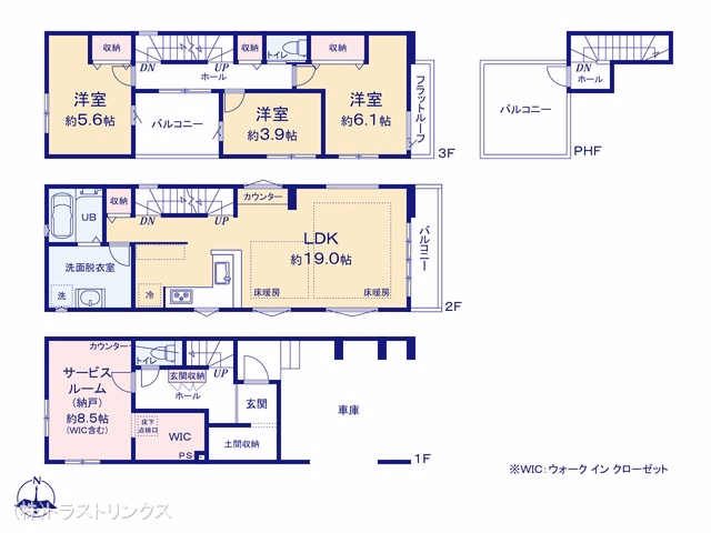墨田区墨田2丁目（戸建）01 間取図