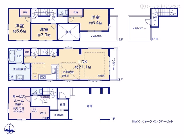 墨田区墨田2丁目(戸建)02 間取図