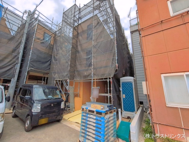 新築戸建て 江戸川区篠崎町432 No.1 上棟