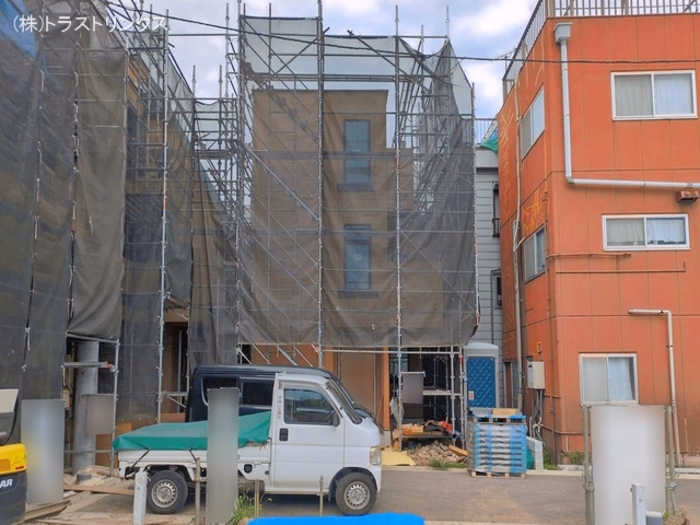 新築戸建て 江戸川区篠崎町432 No.1 上棟