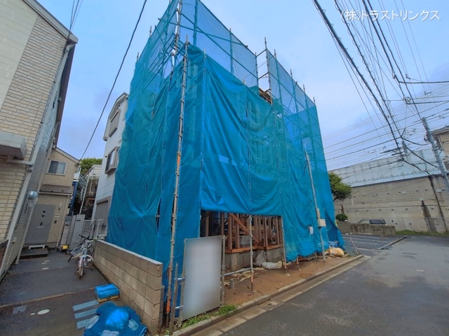 新築戸建て 江戸川区東小岩323 1号棟 上棟