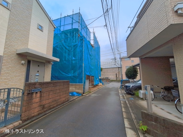 新築戸建て 江戸川区東小岩323 1号棟 上棟