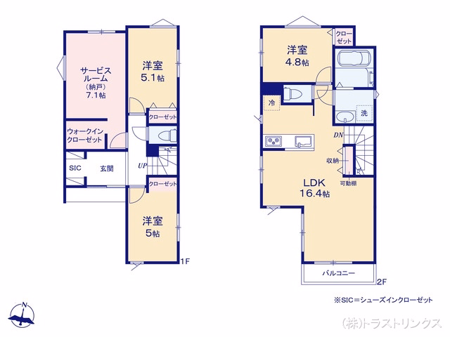 江戸川区北小岩7丁目(戸建)03 間取図