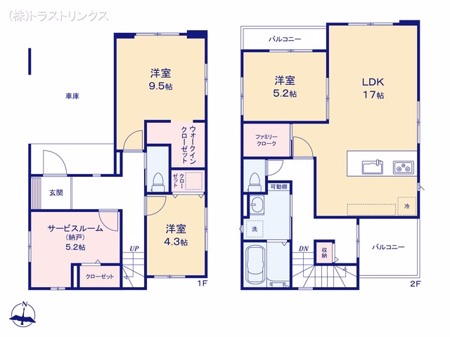 江戸川区大杉4丁目(戸建)02 間取図