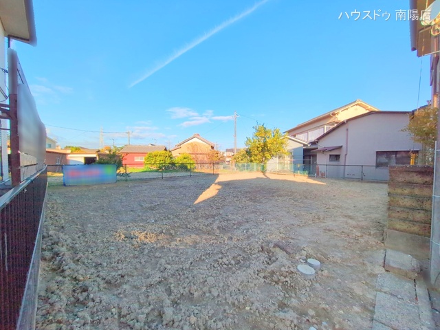 愛知県あま市七宝町　鯰橋１丁目の土地更地・土地写真 2025年12月11日撮影