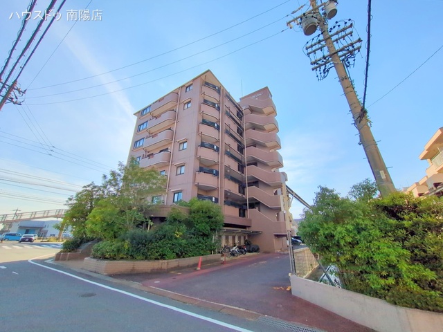 愛知県海部郡蟹江町富吉4丁目のマンション『ライオンズマンション富吉』外観写真 2025年10月29日撮影