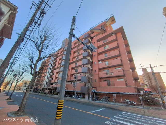 愛知県名古屋市港区港陽３丁目のマンション『グレイス築地』外観写真 2026年1月5日撮影