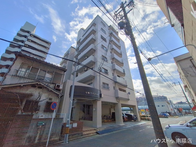 愛知県名古屋市港区港陽3丁目のマンション『サンライズ港陽』外観写真 2026年2月16日撮影