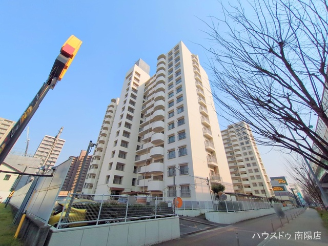 愛知県名古屋市中川区山王２丁目のマンション『山王住宅N棟』外観写真 2025年3月25日撮影
