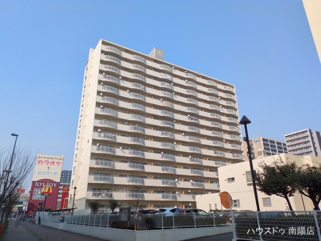 愛知県名古屋市中川区山王２丁目のマンション『山王住宅N棟』外観写真 2025年3月25日撮影