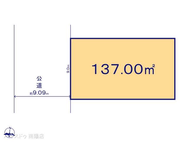 土地 名古屋市中川区十番町2期 2号地 区画図