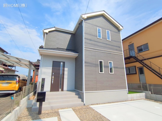 愛知県海部郡蟹江町西之森9丁目の新築戸建て完成写真 2025年8月4日撮影