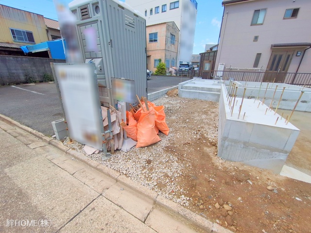 愛知県名古屋市中川区露橋２丁目の新築戸建て基礎写真 2025年4月28日撮影