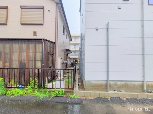 愛知県名古屋市中川区露橋２丁目の新築戸建て外構写真 2025年7月16日撮影