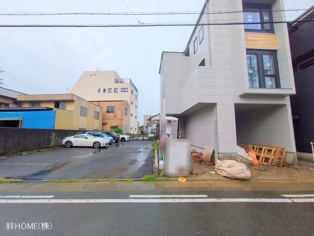 愛知県名古屋市中川区露橋２丁目の新築戸建て外構写真 2025年7月16日撮影