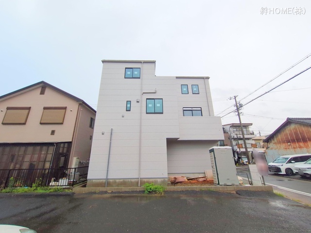 愛知県名古屋市中川区露橋２丁目の新築戸建て外構写真 2025年7月16日撮影