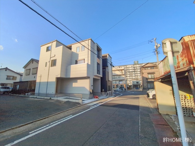 愛知県名古屋市中川区露橋２丁目の新築戸建て完成写真 2026年1月12日撮影