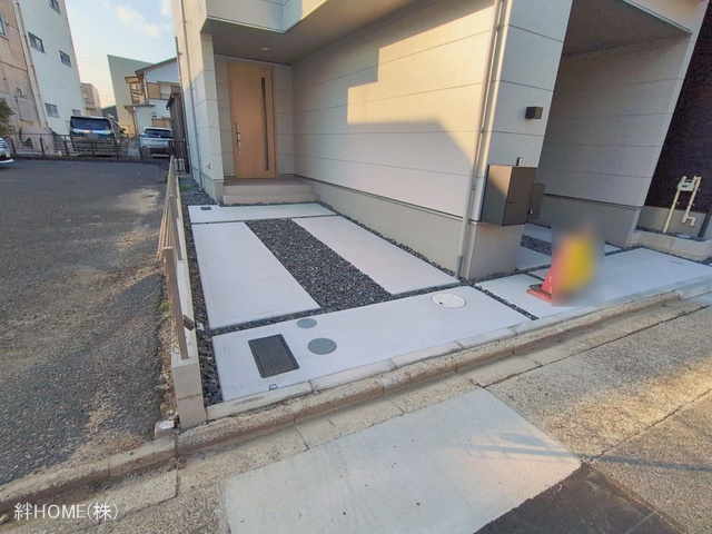 愛知県名古屋市中川区露橋２丁目の新築戸建て完成写真 2026年1月12日撮影