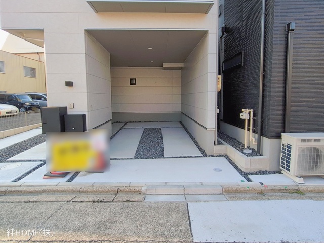 愛知県名古屋市中川区露橋２丁目の新築戸建て完成写真 2026年1月12日撮影