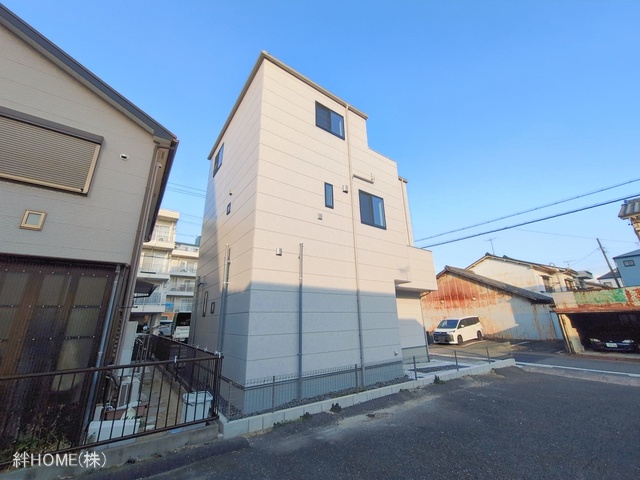 愛知県名古屋市中川区露橋２丁目の新築戸建て完成写真 2026年1月12日撮影