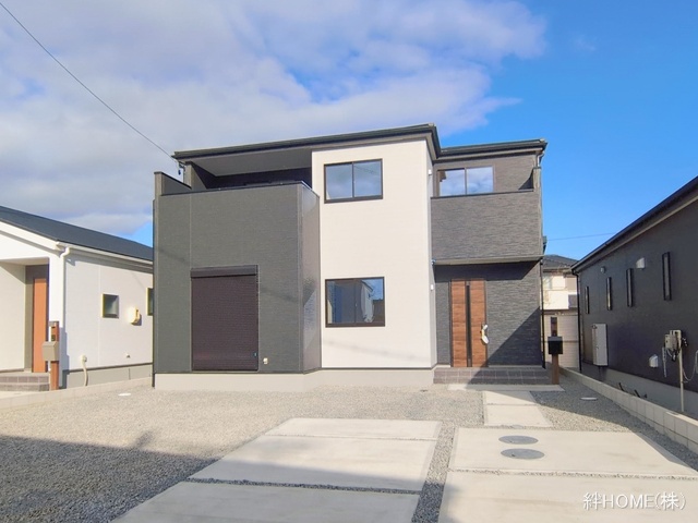 愛知県愛西市草平町六下の新築戸建て外構写真 2026年1月5日撮影