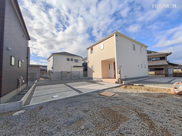 愛知県愛西市草平町六下の新築戸建て外構写真 2026年1月5日撮影