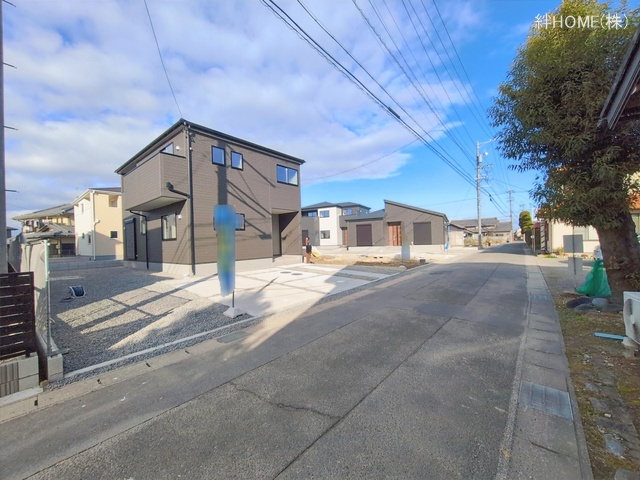 愛知県愛西市草平町六下の新築戸建て外構写真 2026年1月5日撮影