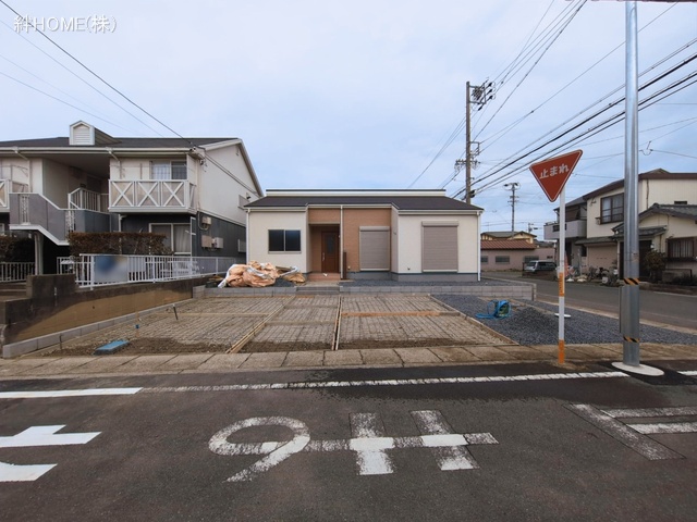 愛知県津島市江東町２丁目の新築戸建て外構写真 2026年3月5日撮影