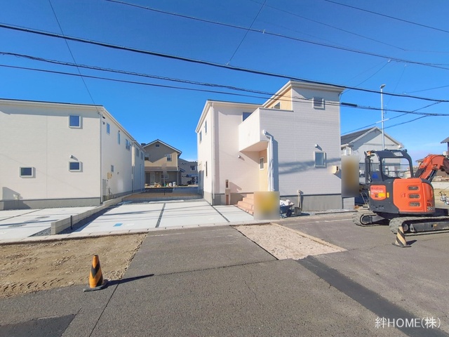 愛知県津島市江東町2丁目の新築戸建て外構写真 2026年1月7日撮影