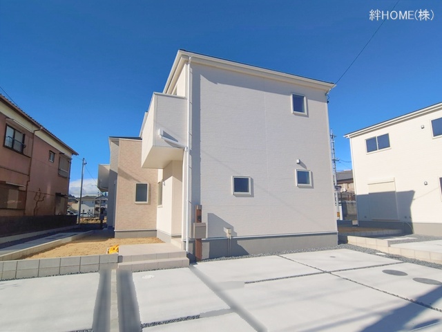 愛知県津島市江東町２丁目の新築戸建て外構写真 2026年1月7日撮影