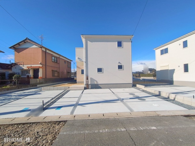 愛知県津島市江東町２丁目の新築戸建て外構写真 2026年1月7日撮影