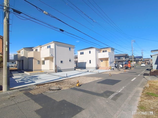 愛知県津島市江東町２丁目の新築戸建て外構写真 2026年1月7日撮影