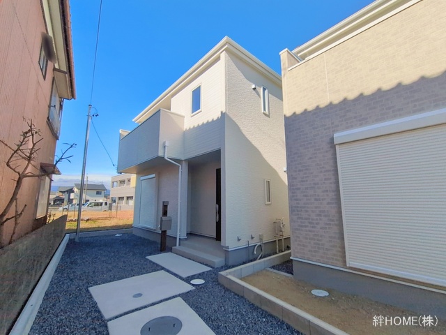 愛知県津島市江東町２丁目の新築戸建て外構写真 2026年1月7日撮影