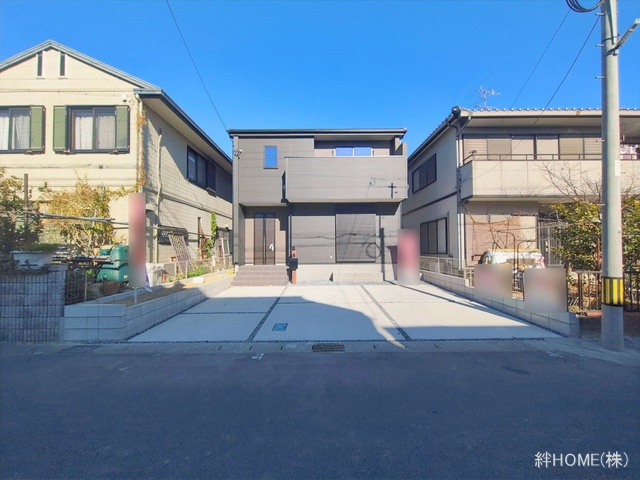 愛知県愛西市大井町宮新田の新築戸建て完成写真 2026年1月21日撮影