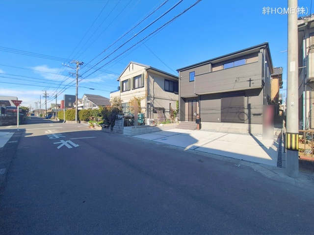 愛知県愛西市大井町宮新田の新築戸建て完成写真 2026年1月21日撮影