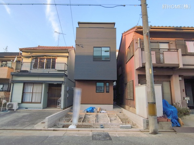 愛知県名古屋市中川区宮脇町２丁目の新築戸建て外構写真 2026年1月18日撮影