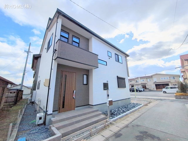 愛知県あま市木田西山の新築戸建て外構写真 2026年1月22日撮影