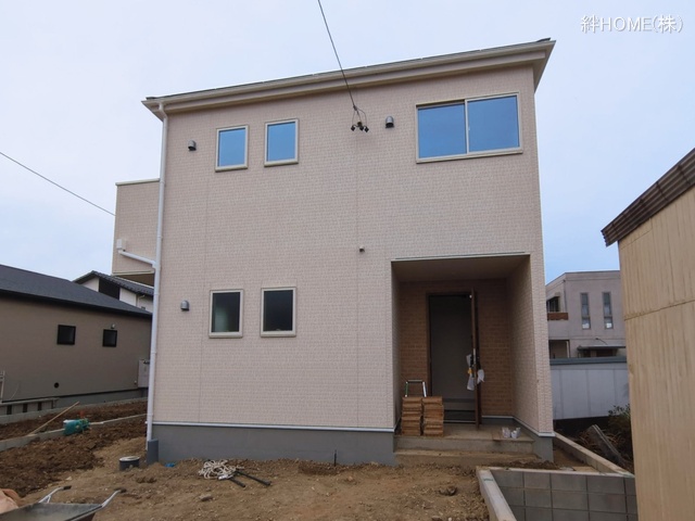 愛知県愛西市佐屋町亥新田の新築戸建て外構写真 2026年3月1日撮影