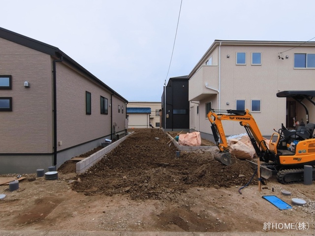 愛知県愛西市佐屋町亥新田の新築戸建て外構写真 2026年3月1日撮影