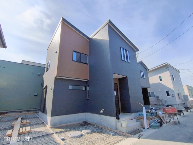 愛知県海部郡大治町大字長牧字中道の新築戸建て外構写真 2026年2月19日撮影