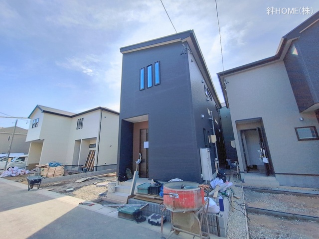 愛知県海部郡大治町大字長牧字中道の新築戸建て外構写真 2026年2月19日撮影