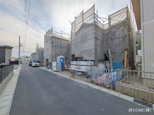 愛知県海部郡大治町大字長牧字中道の新築戸建て上棟写真 2026年1月6日撮影