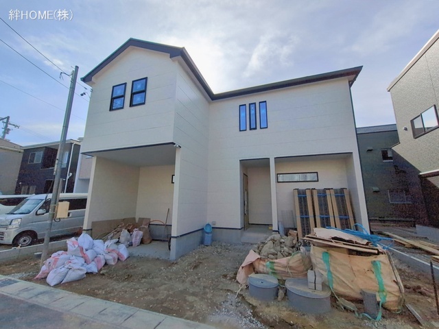 愛知県海部郡大治町大字長牧字中道の新築戸建て外構写真 2026年2月19日撮影