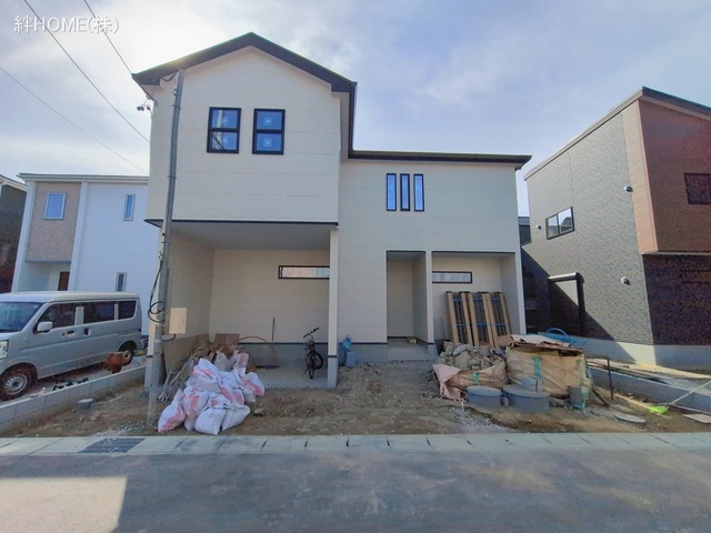 愛知県海部郡大治町大字長牧字中道の新築戸建て外構写真 2026年2月19日撮影